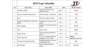 2025 Expo Schedule